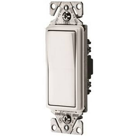 Eaton Wiring Devices 7501W Rocker Switch, White