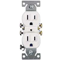 Eaton Wiring Devices Duplex Receptacle, White