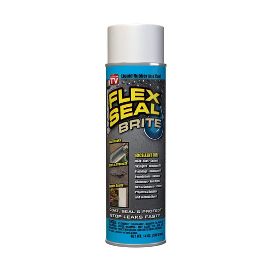 Flex Seal, 14 oz, Brite, Stop Leaks Instantly