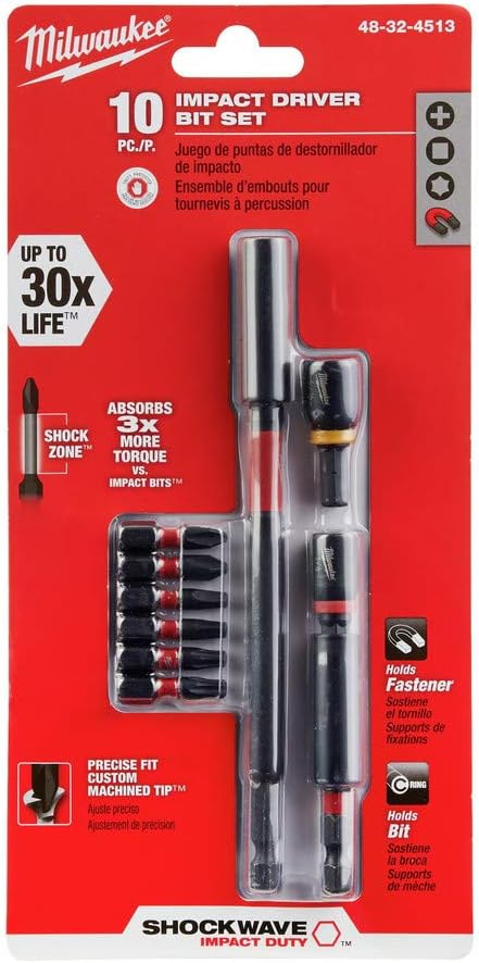 Milwaukee Expand Set, 10-Piece, Steel