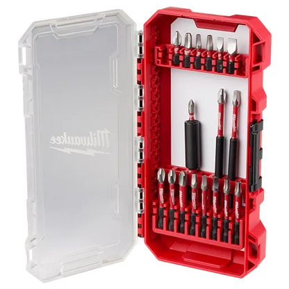 Milwaukee Impact-Duty Driver Bit Set, 18-Piece, Steel