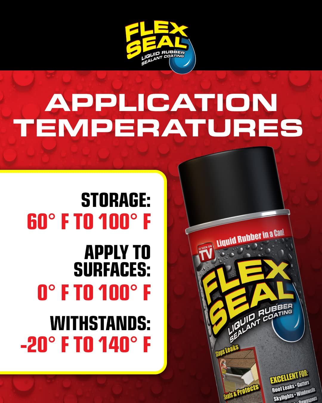 Flex Seal Rubberized Spray Coating, 2 oz