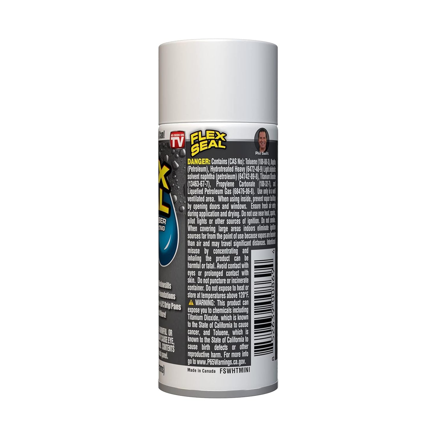 Flex Seal Rubberized Spray Coating, 2 oz