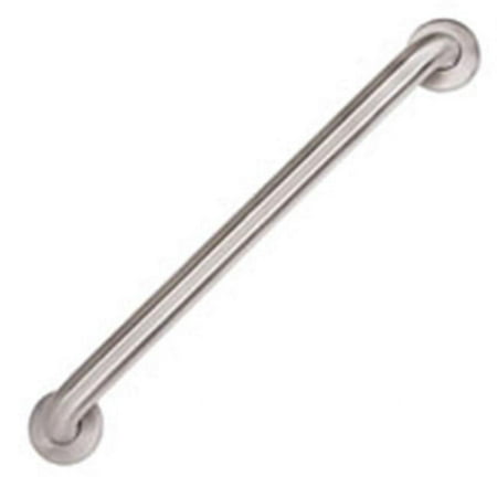 Boston Harbor Grab Bar, Stainless, Wall Mounted