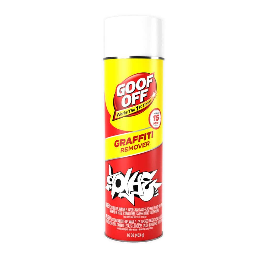 Goof Off Graffiti Remover Aerosol Can, 16 oz