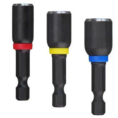 Milwaukee Nut Driver Set, 3-Piece, Magnetic, Steel